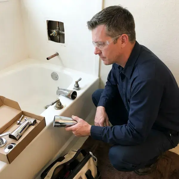 Local bathtub faucet replacement by BPK Plumbing, Salt Lake City, UT