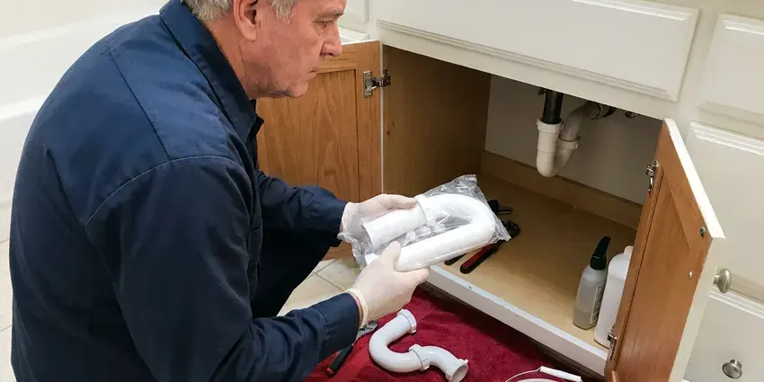 BPK Plumbing technician providing toilet bowl replacement in Salt Lake City