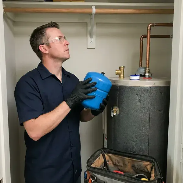Water Heater Expansion Tank Installation near Lehi, UT